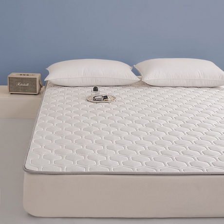 Cooling Mattress Pad  Quilted Temperature Regulating Topper - Product showcase