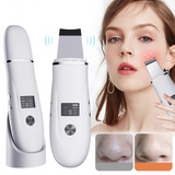 Ultrasonic Facial Exfoliator  Digital LED Display with EMS Technology - Detailed view