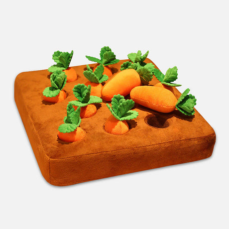 Interactive Dog Puzzle Mat  Carrot Garden Treat Dispenser - Product detail 5