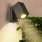 Modern Outdoor Wall Light  Adjustable LED Spotlight - Detailed view