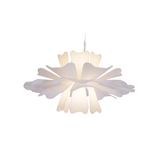 Modern Floral Pendant Light  White Acrylic Petal Design - Product detail 7