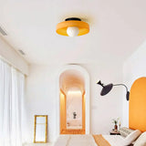 Modern Disc Wall Light  Yellow Interior Accent Lamp - Product detail 4