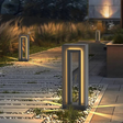 Modern Solar Path Light  Weather Resistant LED Garden Bollard - Product showcase