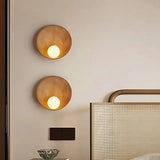 Modern Dome Wall Light  Rustic Copper Finish - Detailed view