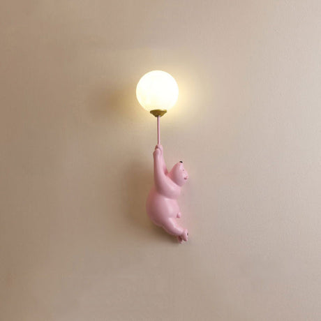 Bear Wall Light  Playful LED Lamp With Balloon - Product detail 14