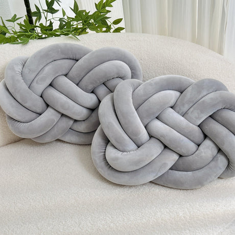 Decorative Knot Cushions  Plush Braided Design - Product detail 15