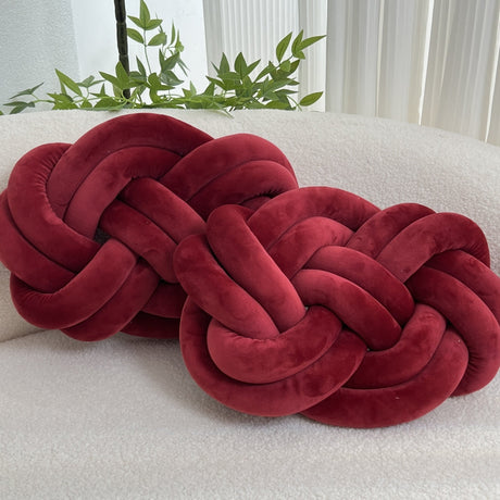 Decorative Knot Cushions  Plush Braided Design - Product detail 19