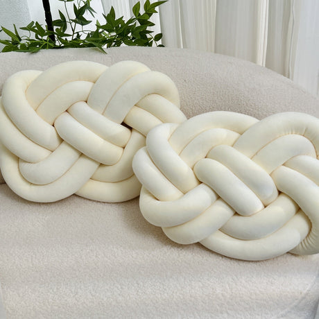 Decorative Knot Cushions  Plush Braided Design - Product detail 10