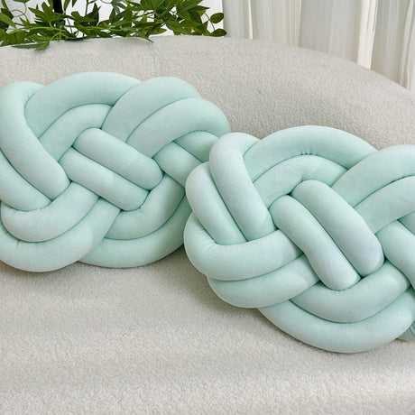 Decorative Knot Cushions  Plush Braided Design - Product detail 14