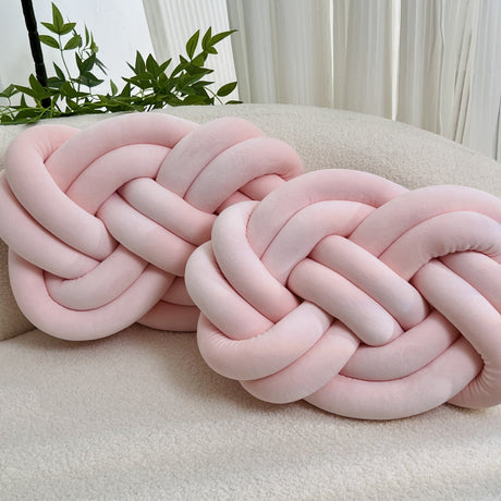 Decorative Knot Cushions  Plush Braided Design - Product detail 21