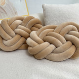Decorative Knot Cushions  Plush Braided Design - Product detail 8