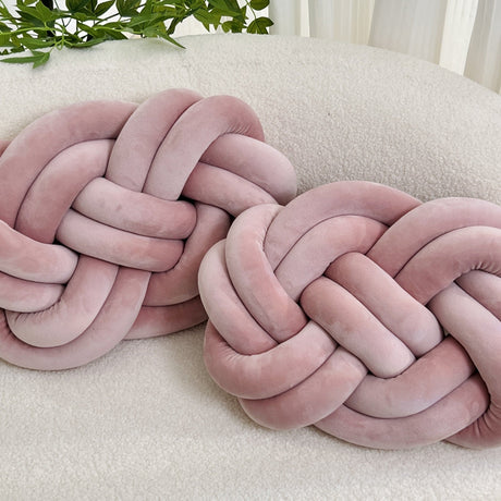 Decorative Knot Cushions  Plush Braided Design - Product detail 12