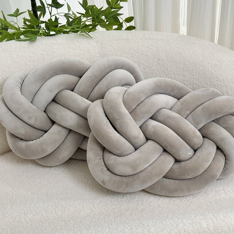 Decorative Knot Cushions  Plush Braided Design - Product detail 22