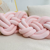 Decorative Knot Cushions  Plush Braided Design - Product detail 5
