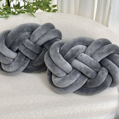 Decorative Knot Cushions  Plush Braided Design - Product detail 20