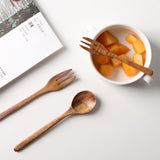 Wooden Serving Set  Natural Burlywood Kitchen Utensils - Product detail 4