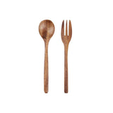 Wooden Serving Set  Natural Burlywood Kitchen Utensils - Product detail 5