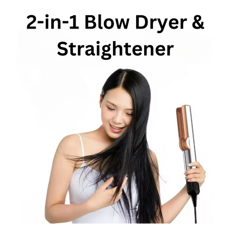 Hair Styling Tool  2-in-1 Hot Air Brush Straightener - Product detail 7