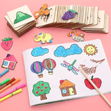 Montessori Drawing Templates  Wooden Educational Art Set - Product detail 7
