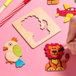 Montessori Drawing Templates  Wooden Educational Art Set - Product detail 6