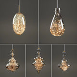 Modern Glass Pendant Light  Smoked Grey LED Collection - Product detail 4