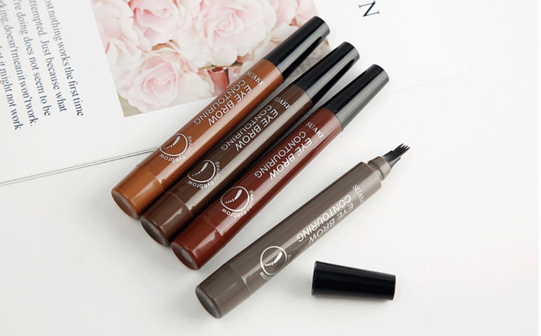 Microblading Brow Pen  Precision 4-Tip Applicator - Product example