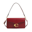 Classic Leather Crossbody Bag  Brass Buckle Square Design - Product detail 11