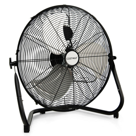Industrial Floor Fan  20-Inch High Velocity Metal Design - Product showcase