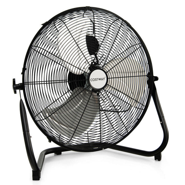 Industrial Floor Fan  20-Inch High Velocity Metal Design - Product showcase