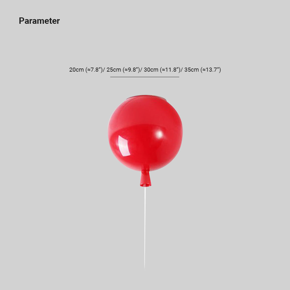 Balloon Ceiling Light  Modern LED Multi-Color Design - Product detail 4
