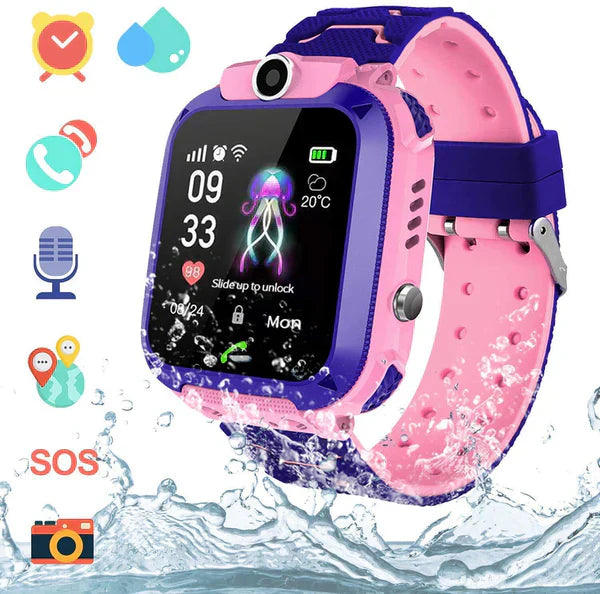 Kids Smart Watch GPS Tracker  Two-Way Communication Safety Device - Detailed view