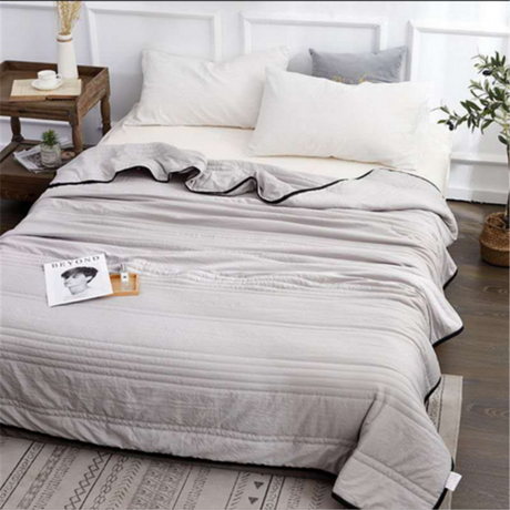 Cooling Silk Blanket  Temperature Regulating Bedding - Product example
