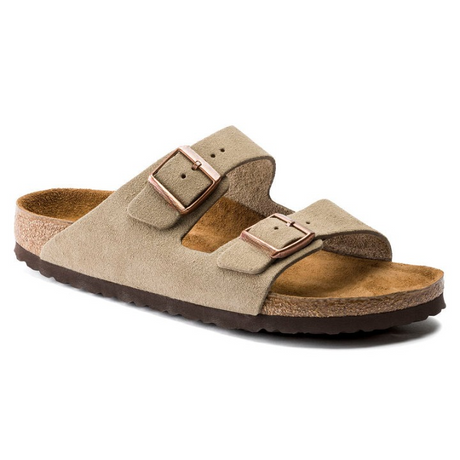 Orthopedic Suede Sandals  Dual Buckle Comfort Design - Product detail 4