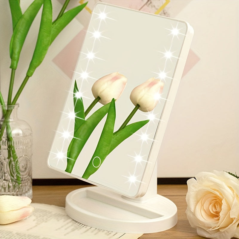 LED Makeup Mirror  Touch Control Beauty Vanity Mirror - Product detail 5