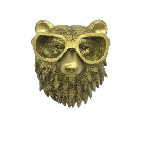Animal Wall Decor  Vintage Style Brass Finish - Product detail 6
