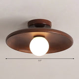 Wooden Ceiling Light  Natural Bowl Shade Design - Product detail 6