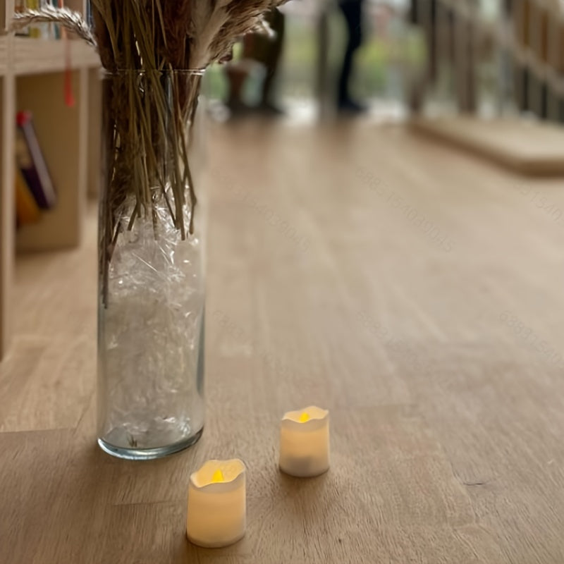 LED Tea Light Set  24 Flameless Candles with Warm Glow - Product example
