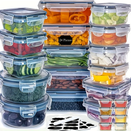 Food Storage Container Set  24-Piece Leak-Proof System - Product detail 4
