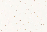 Pattern Mural Wallpaper | Golden Dots on White