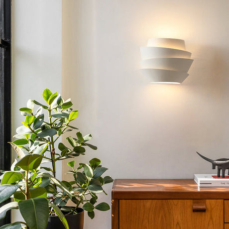 Modern Wall Sconce  Layered Metal Design with Dual Light Effect - Product detail 17
