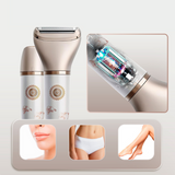 Electric Lady Shaver  Dual Head Wet Dry Rechargeable - Product detail 4