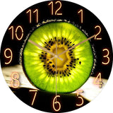 Modern Wall Clock  Neon Numbers Blue Marble Design - Product detail 23