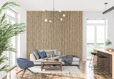 Bamboo Mural Wallpaper | Natural Vertical Pattern Design