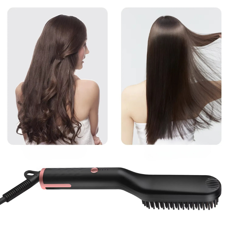 Electric Hair Straightening Comb  3-in-1 Styling Tool - Product example