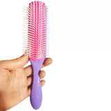 Professional Detangling Brush  9-Row Design for All Hair Types - Detailed view