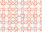 Pattern Mural Wallpaper | Terracotta Mandala Design
