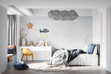 Mountain Mural Wallpaper | Starry Sky Kids Design