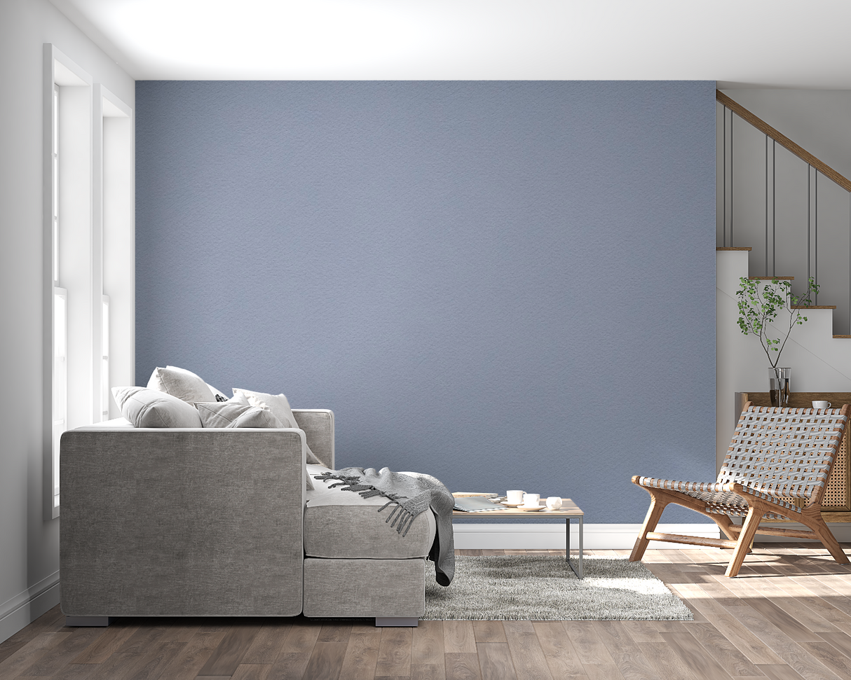 Blue Grey Mural Wallpaper | Modern Minimalist Design