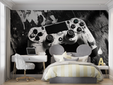 Gaming Mural Wallpaper | PlayStation Controller Design