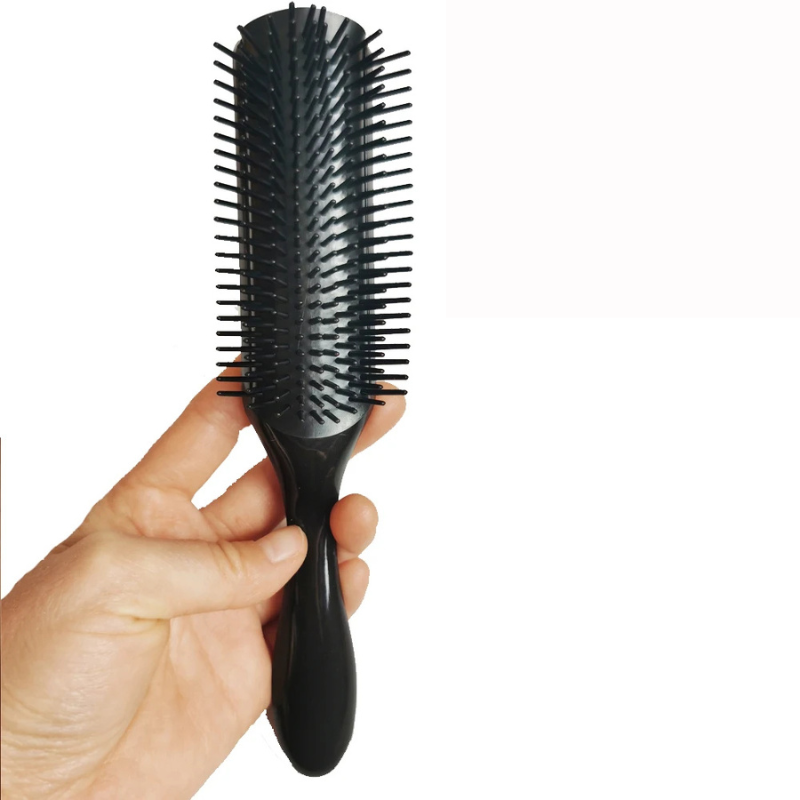 Professional Detangling Brush  9-Row Design for All Hair Types - Product detail 4